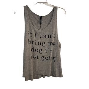 Triumph Dog Tank, Gray, Medium